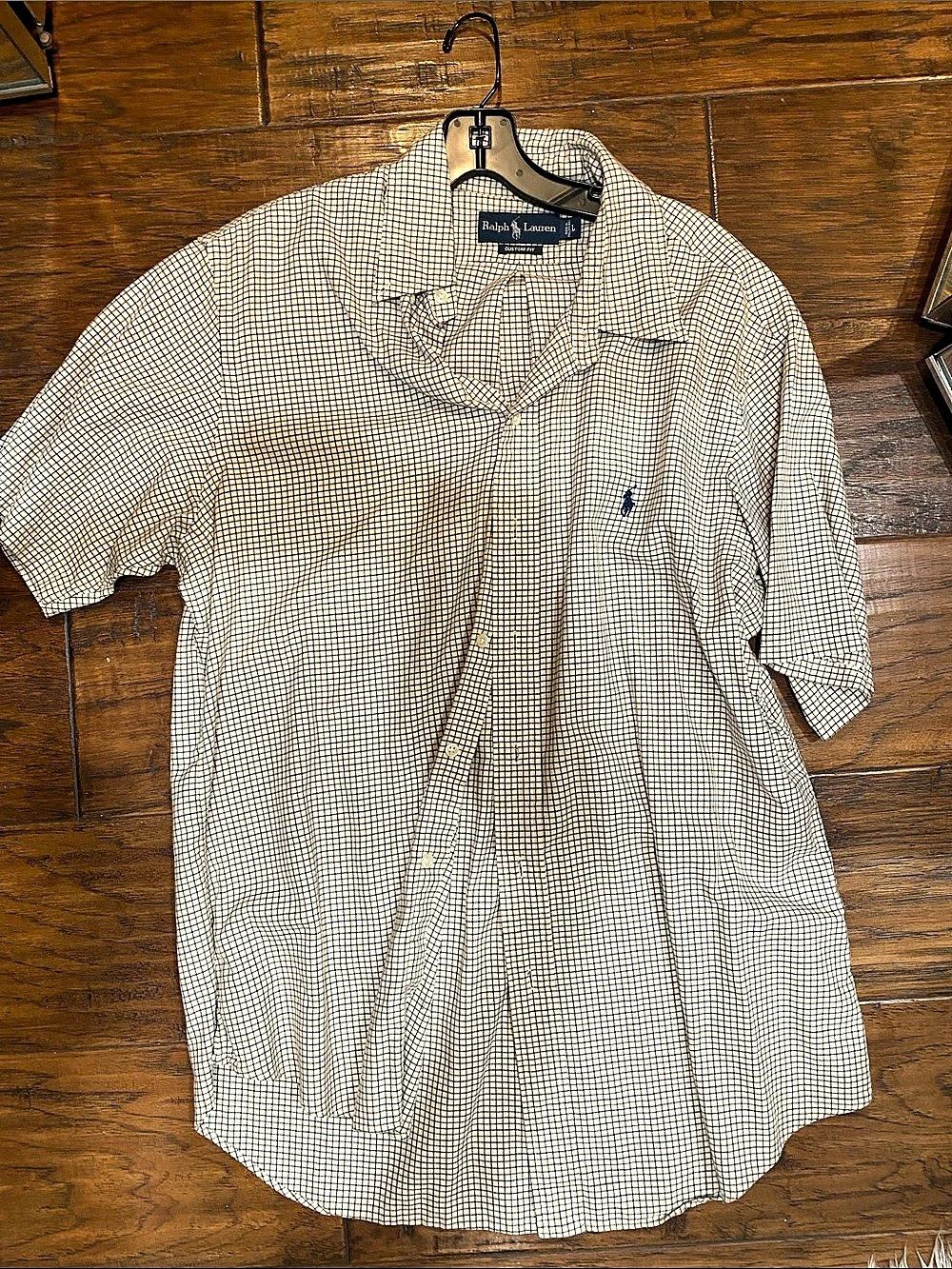Polo Ralph Lauren Men's Checkered Short Sleeve Shirt